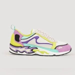 Sandro Flame Sneakers Parme Size 40/9.5 Sneakers Fashion Sneakers NIB